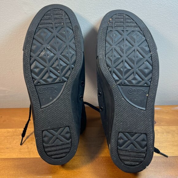 Converse Black Canvas High Top Shoes - Picture 5 of 5